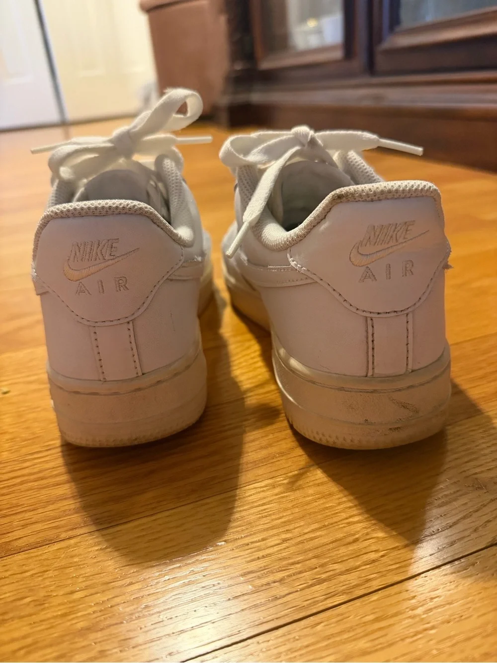 Nike White Low-Top Sneakers